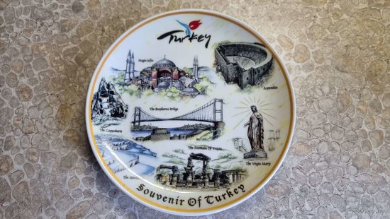 Декоративная тарелка коллекционная-''Турция''
