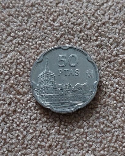 Испания 50 песет, 1997 Хуан де Эррера