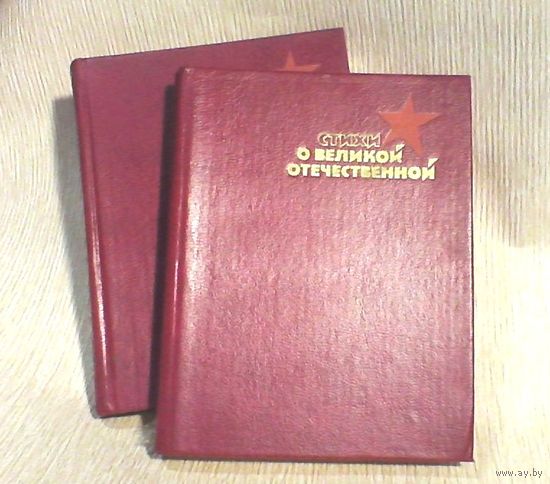 Подарочный двухтомник "Стихи о Великой Отечественной"