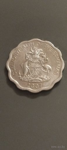Багамские острова 10 центов 2007г.