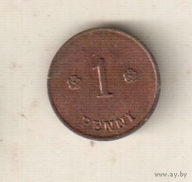 Финляндия 1 пенни 1920