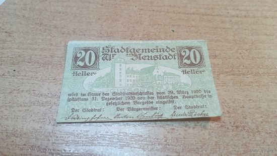 20 геллеров 1920 года 13