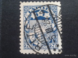 Латвия 1923 стандарт, герб