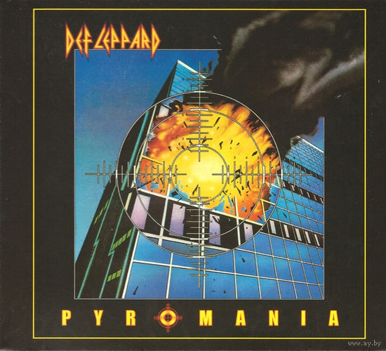 Def Leppard 2 CDdigipak "PYROMANIA" 1983/2009 реплика