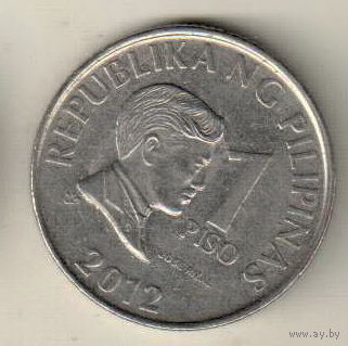 Филиппины 1 песо 2012