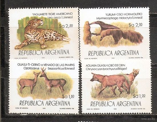 ФФ2 Аргентина 1983 Фауна