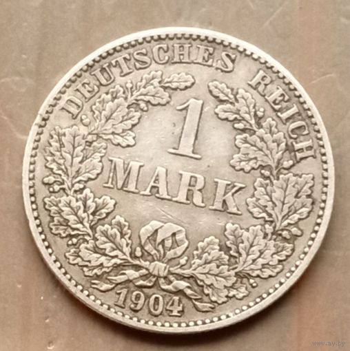 Германия 1 марка 1904G