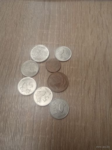 8 монет Нигерии