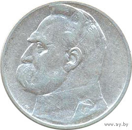 Польша 2 злотых 1934г. Пилсудский