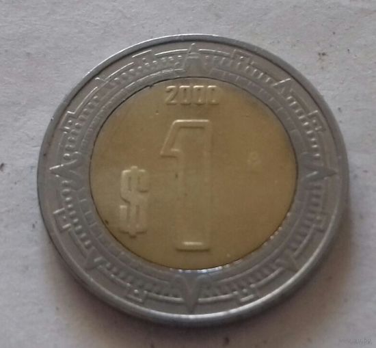 1 песо, Мексика 2000 г.