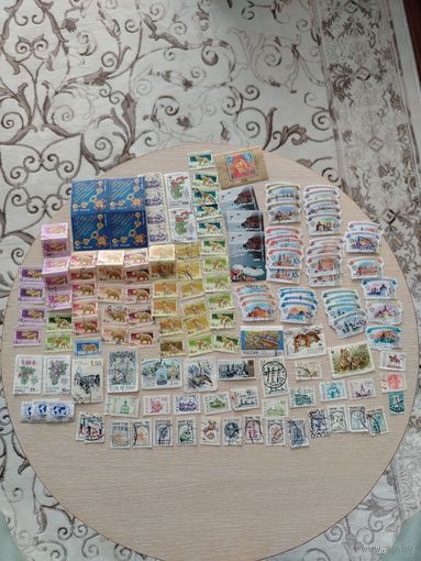 Большой лот марок России.