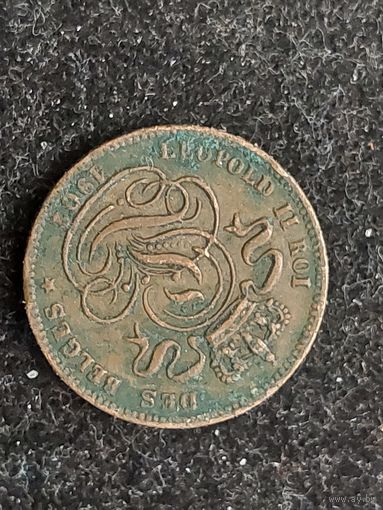 1 сантим бельгия 1902