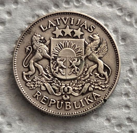 Латвия 2 лата 1926