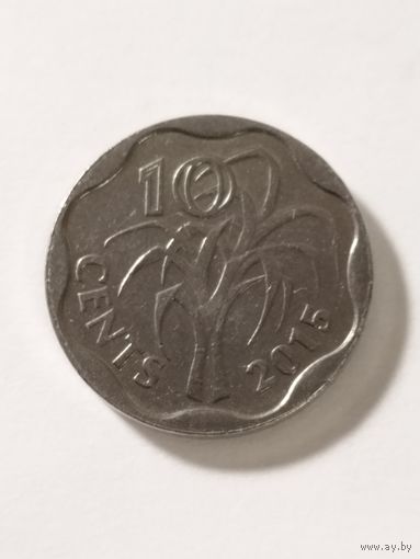 Свазиленд 10 центов 2015