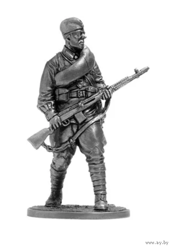 Статуэтка Рядовой Стрелковых частей Красной Армии Оловянный сплав