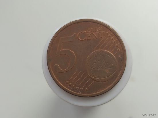 5 евроцентов Германия  буква G 2002 года  лот 45