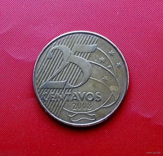42-01 Бразилия, 25 сентаво 2008 г.