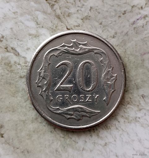 20 грошей 2012 года Польша. Третья Республика.