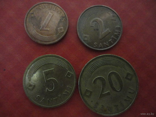 Набор монет Латвия