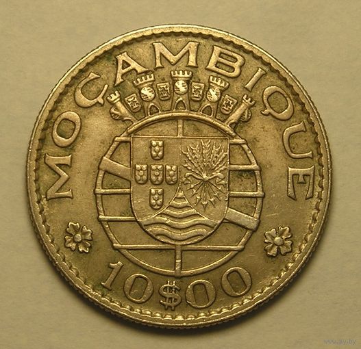 Порт. Мозамбик 10 Эск. 1970