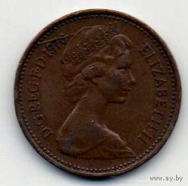 1 пенни 1976 Великобритания