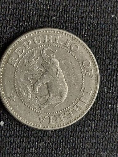 5 центов либерия 1972