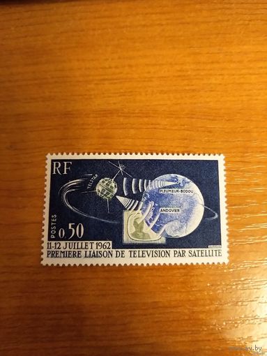 1962 Франция космос чистая клей MNH** (5-2)