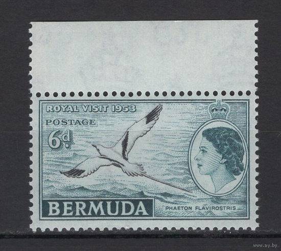 Бермудские Острова 1953** Птица Королевский визит Елизавета II