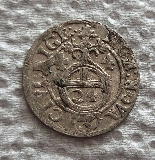Полторак 1.5 гроша 1644 драйпелекер Шведская Прибалтика