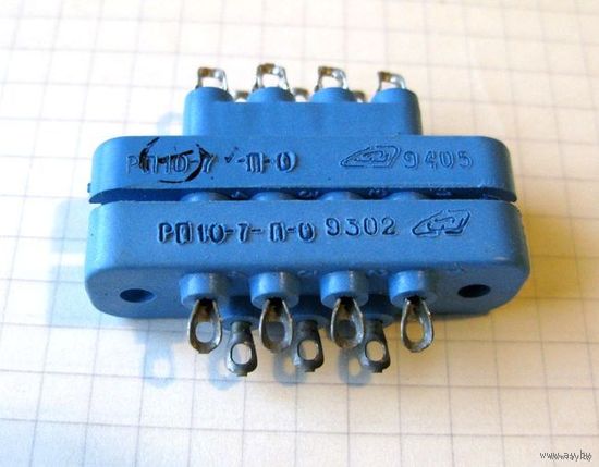 Соединители РП 10-7 (Комплект: Вилка + розетка)