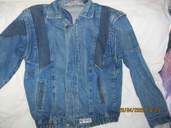 Куртка джинсовая женская Silver jeans времен СССР