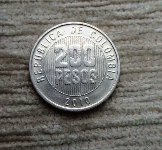 Werty71 Колумбия 200 песо 2010