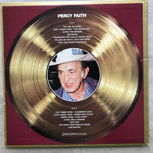 Percy Faith – New Gold Disc (Оригинал Japan 1975)