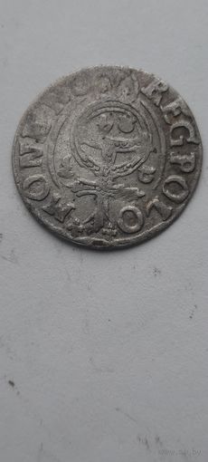 Речь Посполитая ( Иоган - Казимир ) 3 полторака - 1 крузер