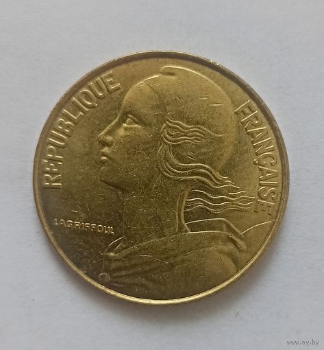Франция 20 сантим 1997 год