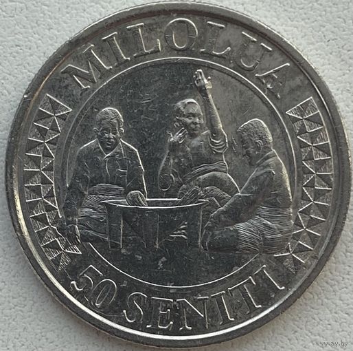 Тонга 50 сенити 2015 г.