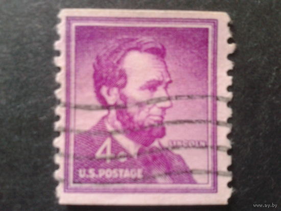 США 1954 президент Линкольн, живопись