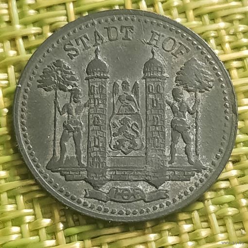 Хоф 10 пфеннигов 1918 г. ( Zn цинк )