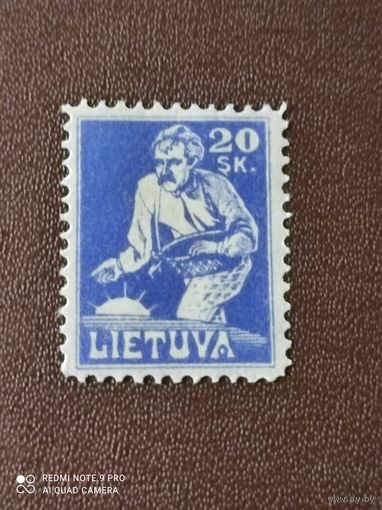 ЛИТВА 1922 сеятель марка