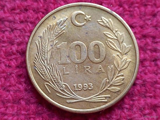 Турция 100 лир 1993 г.