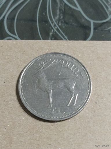 Ирландия 1 фунт 1990 год