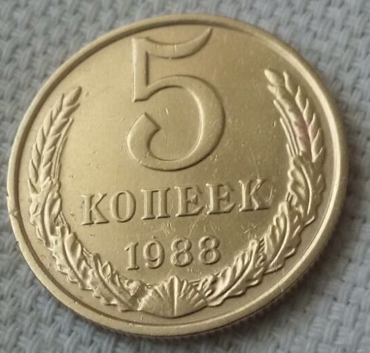 5 копеек 1988 года.