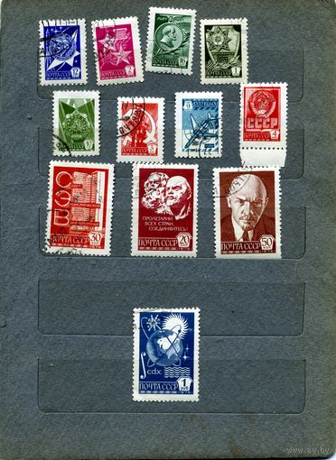 СССР, 1977, СТАНДАРТ прост. бумага , серия 12м   гашеная