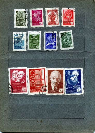 СССР, 1977, СТАНДАРТ прост. бумага , серия 12м   гашеная