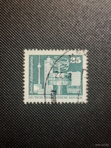 ГДР. Стандарт(малый формат). 1975г. гашеная