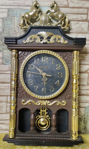 Часы настенные кварцевые с маятником в ремонт