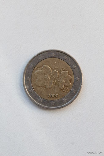 2 евро Финляндия 2000 год