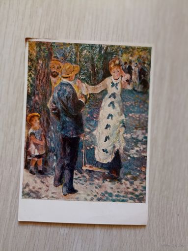 На качелях. Ренуар. 1957г.