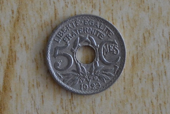 Франция 5 сантимов 1923