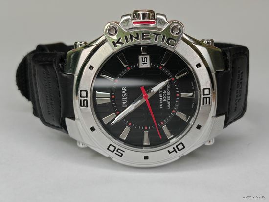 Часы Pulsar (Seiko) Kinetic 100m Япония.